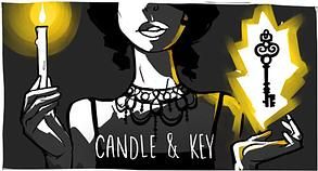 Candle & Key logo