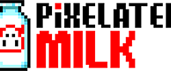 Pixelated Milk logo
