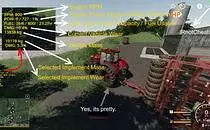 Farming Simulator 19 Vehicle Info Mod