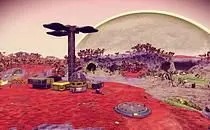 No Man's Sky Overlook Truck Stop and Race Track