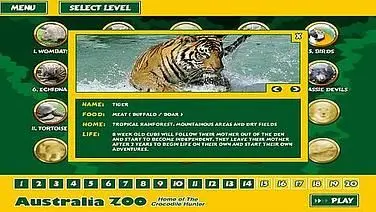 Australia Zoo Animal Links