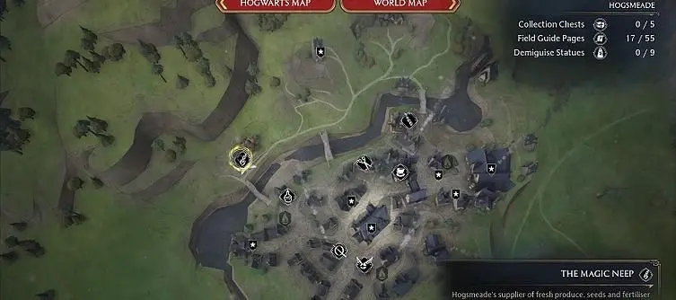 Hogwarts Legacy The Magic Neep Location