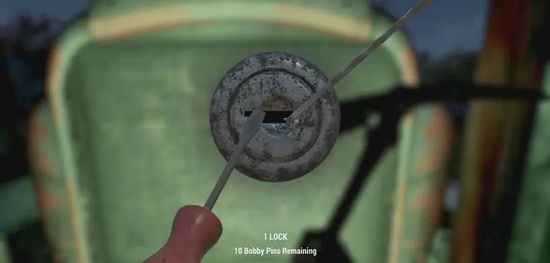 Fallout 76 Lockpicking - How to Get and Do Lockpicking