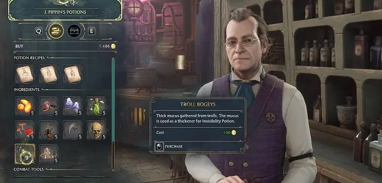 Hogwarts Legacy Troll Bogeys Location Guide