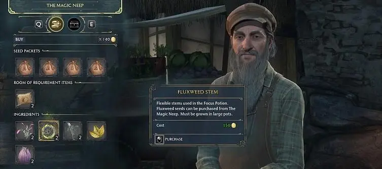 Hogwarts Legacy Fluxweed Stem and Seeds Locations