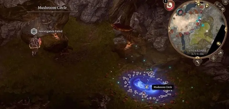 Baldur’s Gate 3 Mushroom Circle Underdark Guide