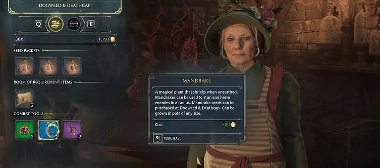 Hogwarts Legacy Mandrake Locations - How to Find or Grow Your Own Using Seeds