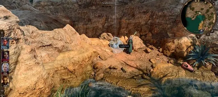 How to Move the Scuffed Rock in Baldur’s Gate 3