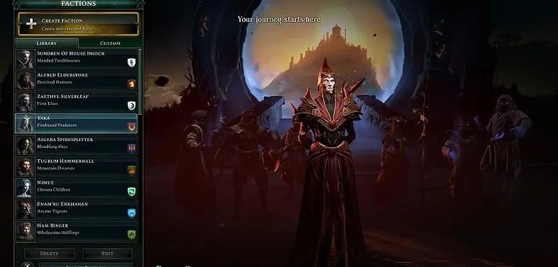 Age of Wonders 4 Factions - All Pre-Made Picks