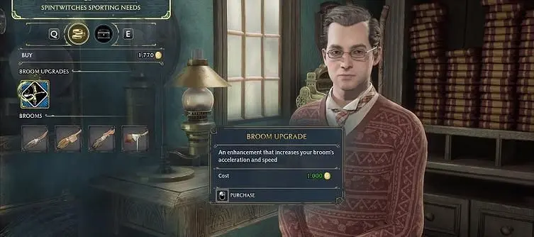 Hogwarts Legacy Broom and Upgrades - How to Get