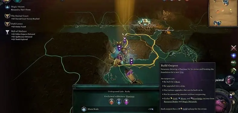 How to Build Outposts in Age of Wonders 4 