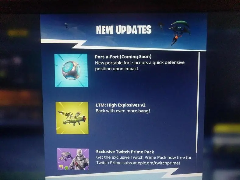 Fortnite Weapons - Port-a-Fort Coming Soon