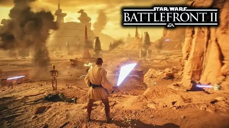 Star Wars Battlefront 2 - Battle of Geonosis Update Adds Obi-Wan Kenobi