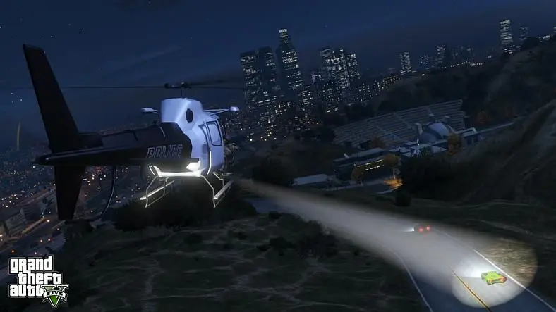 Rockstar North posts 10 new GTA V screens, skydiving and miniguns
