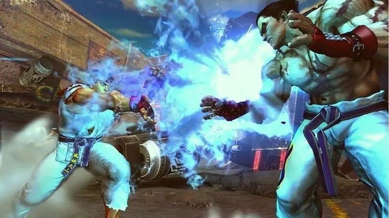 E3 2011: Next up, we take a look at the 'versus' fighter everyone's been waiting for...