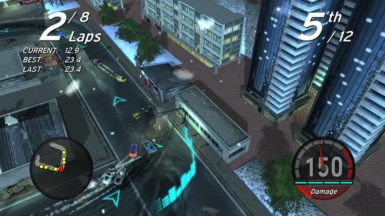 80s style top-down arcade racing meets 21st century graphics and features. We check out the result.