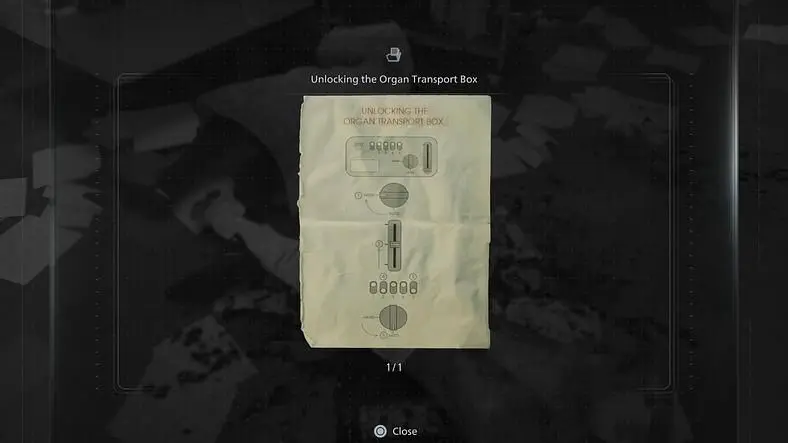 How to Open the Organ Transport Box in Resident Evil Requiem (Puzzle Solution)