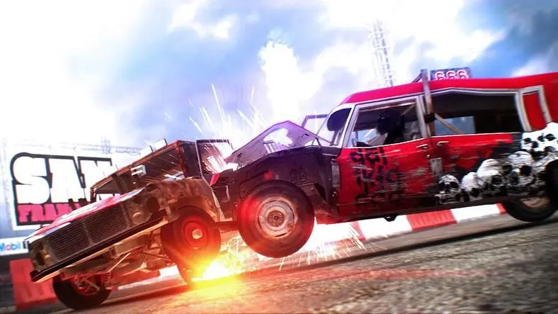 A Demolition Derby of Carmageddon proportions.