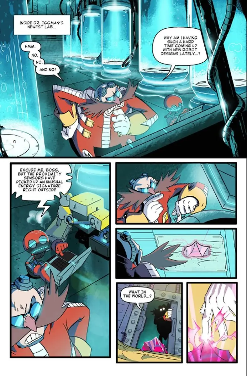 Read & Download The Final Sonic Forces Comic, Issue 4 - Rise of Infinite, For Free Here!