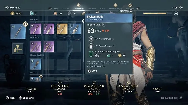 Assassin's Creed Odyssey Epsilon Blade: How To Unlock Epsilon Blade
