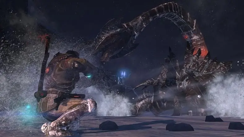 Lost Planet 3 will make you ask important questions, like "is this the best song to rock an ice planet?"