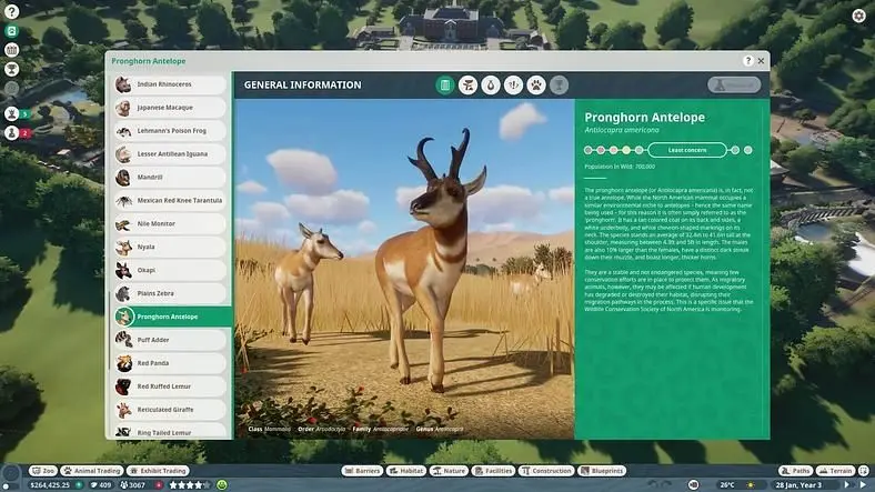 Planet Zoo Animal List - All Animals We Know Of