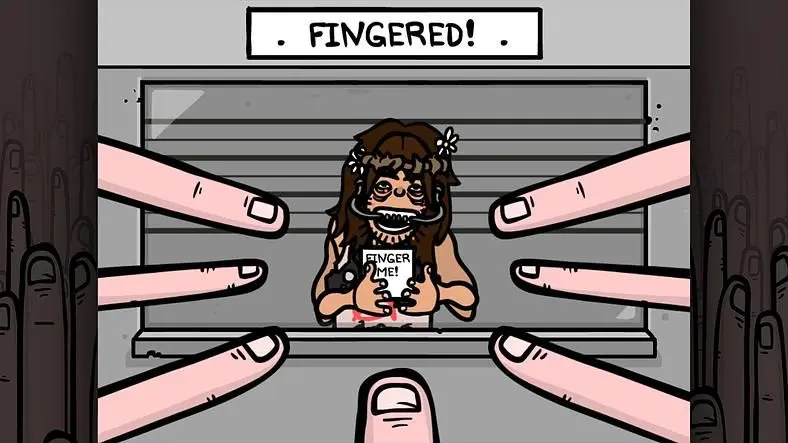 Edmund McMillen next game is Fingered, the weirdest police procedural ever made