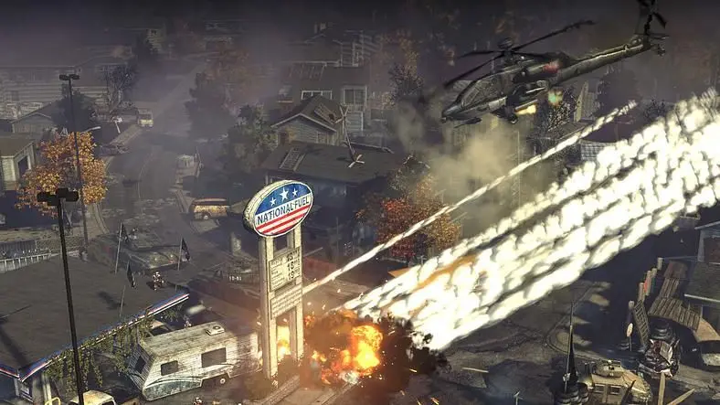 Flawed but fun, we take a look at THQ's Homefront...