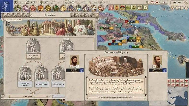 Imperator: Rome Expands Religion Later This Month in 1.4 Update and Magna Graecia Content Pack