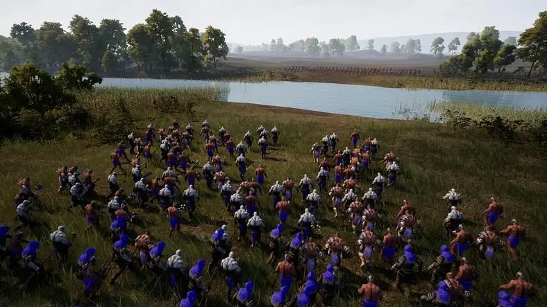 Battles of Chaos blends Tactics and RTS with a medieval fantasy setting