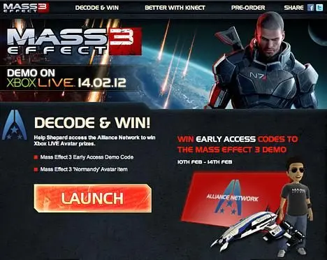 Early access to Mass Effect 3 demo on 360 available now via Facebook app [Updated]