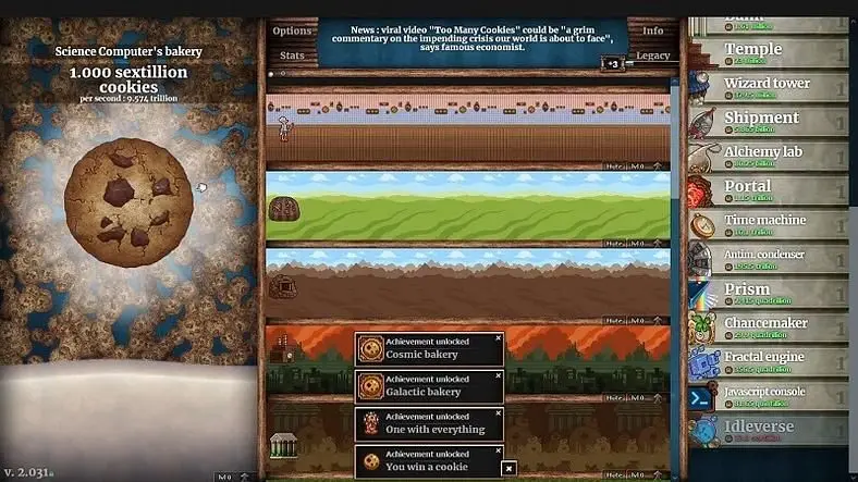 Cookie Clicker Console Commands and Cheats