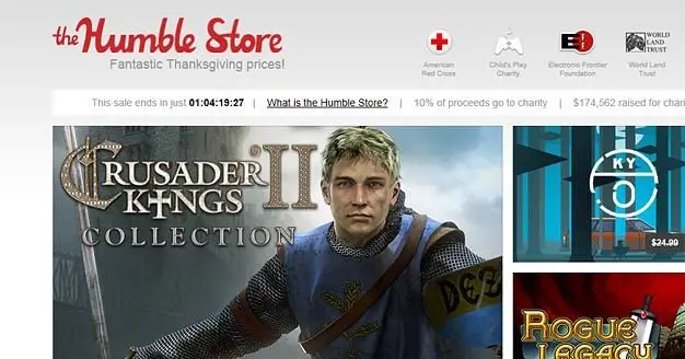 Humble Bundle launches Thanksgiving sale on Humble Store