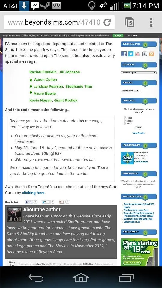 Fans decrypt Simlish code, reveals dates for The Sims 4 with trailer "@ E3"