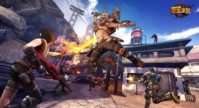 Free-to-play Borderlands Online releases in China in 2015