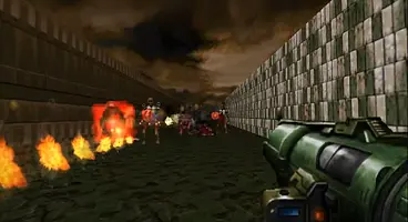 Modders bring the new Doom weapons into the old Doom games