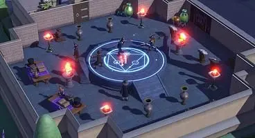 Two Point Campus' Wizardry Course Has Pointy Hats, Magic Duels, and Ancient Curses