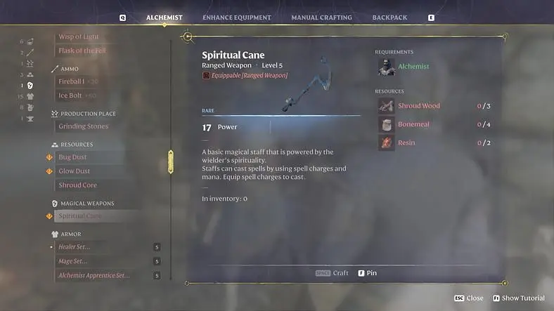 Enshrouded Weapons List - What's the best Weapon?