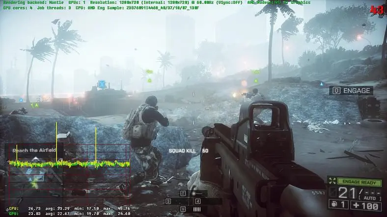 Battlefield 4's Mantle update now out