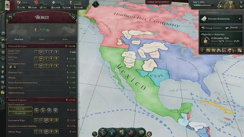How Victoria 3 is making life easier for new players