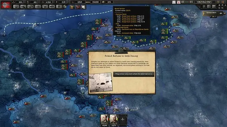 World Tension and neutrality in new Hearts of Iron IV dev diary