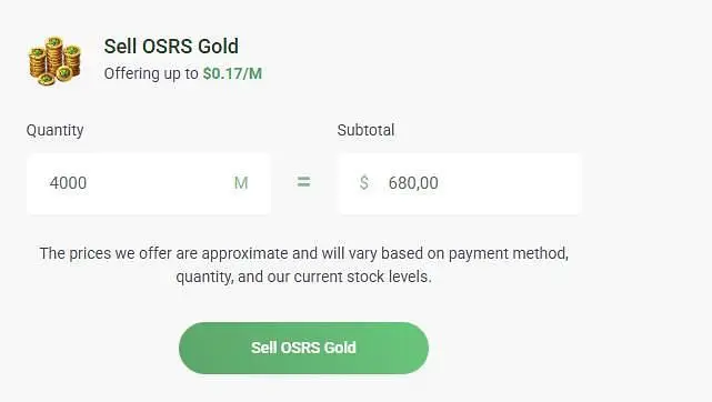 Best Place To Sell Runescape OSRS Gold: My Personal Review