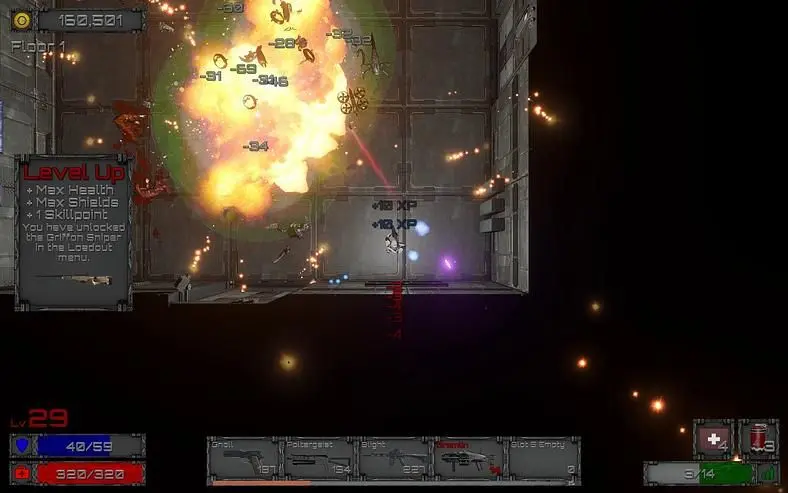 A flawed roguelike shooter that falls short of its target.