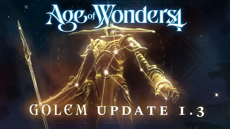 Age of Wonders 4 Golem Update 1.3 - Patch Notes Highlight AI Improvements, Beards, and More