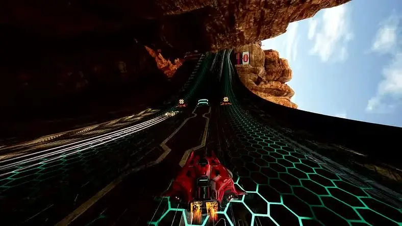 WipeOut-like Formula Fusion becomes Pacer, adds Battle Royale Mode