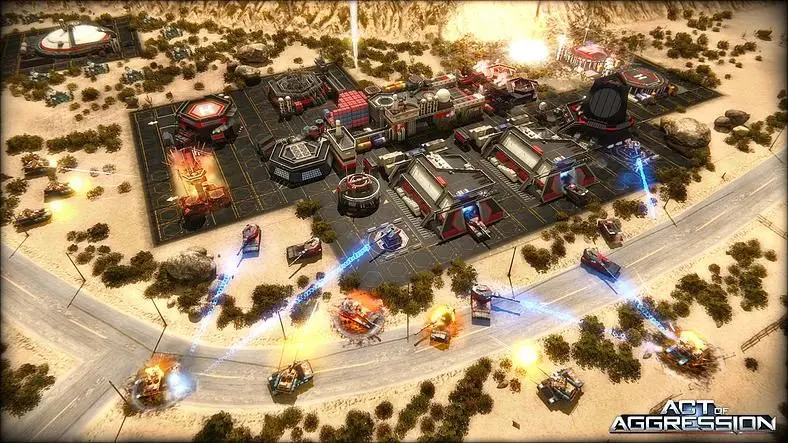 Near-future RTS Act of Aggression gets new website and images