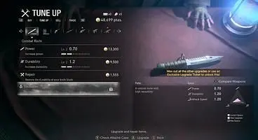 Guides / Combat Knife Durability - How to repair the Combat Knife