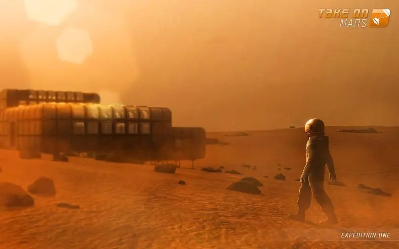 Take On Mars content update Expedition One a manned-mission to the Red Planet