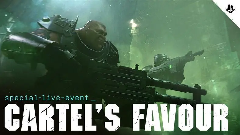 Warhammer 40,000: Darktide's Cartel's Favours 2026 Event Now Live, Rewards Insignia Frame and More