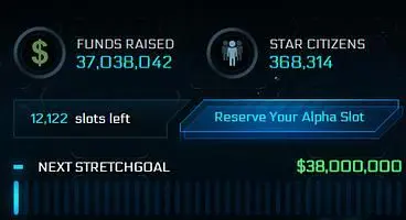Star Citizen's organization system launches, now at $37 million in funds